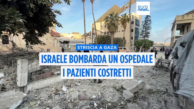 Guerra a Gaza: Israele bombarda l'ospedale Al-Ahli, cure a rischio nella Striscia