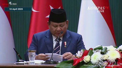 Prabowo Curhat di Depan Erdogan, Ngaku Grogi Pidato di Hadapan Parlemen Turkiye