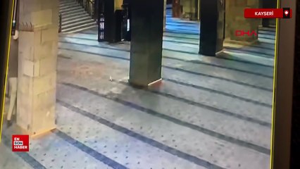 Kayseri'de tarihi Ulu Cami’de hırsızlık girişimi