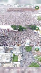 Huzoor Tajushshariya Mufti Akhtar Raza Khan Qadri Azhari R.a kii Namaaz E Janaza Ka Manzar