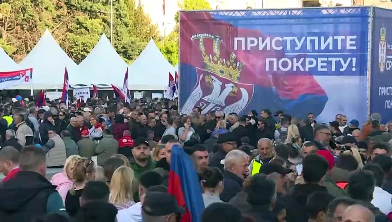 Massenproteste in serbien: präsident organisiert eigene kundgebung