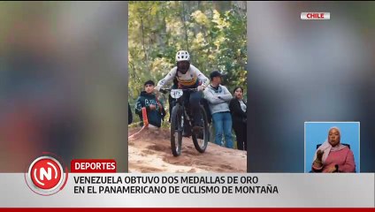 Bárbara Rosario y Sebastián Angulo logran medalla de oro para Venezuela en Panamericano de Ciclismo