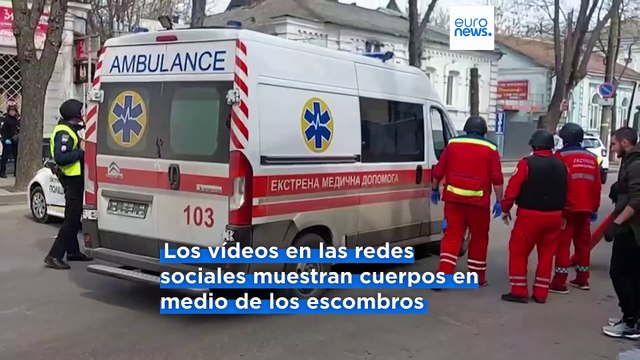 Más de 31 muertos en un ataque con misiles rusos contra la ciudad ucraniana de Sumy