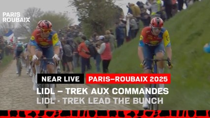 Paris-Roubaix 2025 - Lidl trek aux commandes
