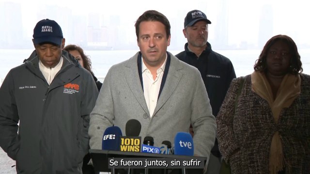 La familia de los españoles fallecidos en Nueva York agradece el apoyo: Se fueron sin sufrir