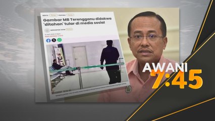 Menteri Besar Terengganu sahkan gambar tular dirinya