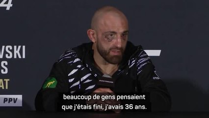 UFC 314 - Volkanovski : "Beaucoup de gens pensaient que j'étais fini"