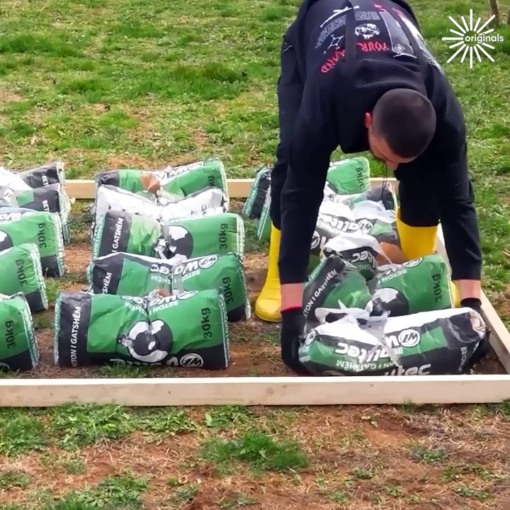 Implementing a dry pour concrete slab!