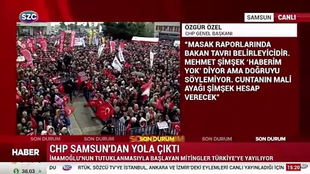 Özgür Özel: Turpun büyüğü 'Trump' olduğu ortaya çıkmıştır