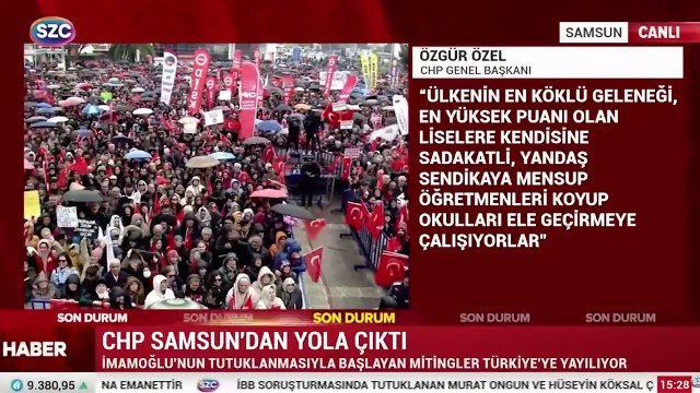 Özgür Özel, İmamoğlu için bugüne kadar toplanan imza sayısını açıkladı