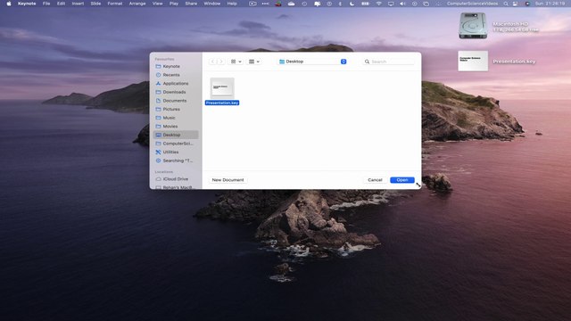 How to INSERT a Music File On Your Keynote Application On a Mac Computer - Basic Tutorial | New