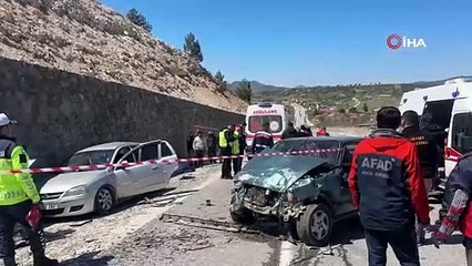 Uşak'ta üzen kaza: Karı-koca hayatını kaybetti!