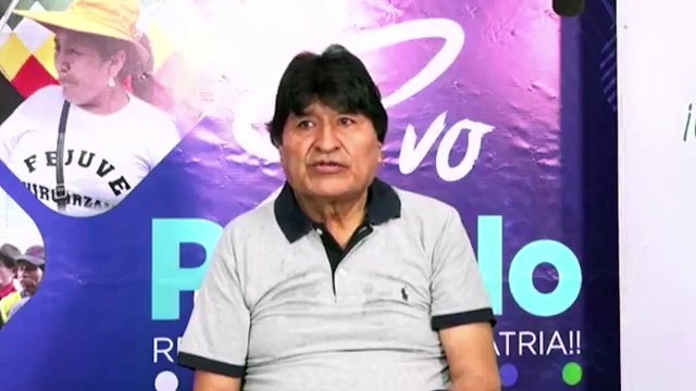 Evo Morales habla sobre Andrónico Rodríguez
