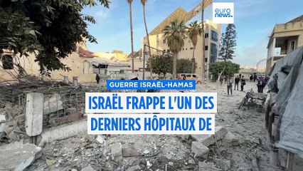 Gaza : l'hôpital Al-Ahli inutilisable après un bombardement israélien