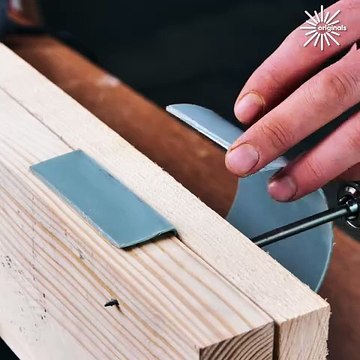 Build a hidden tool drawer from pipes🛠️