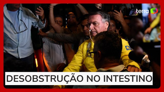 Bolsonaro passa por cirurgia no intestino em Brasília