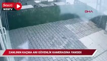 Kiracı, dükkan sahibini öldürdü ; Kaçma anı güvenlik kamerasına yansıdı