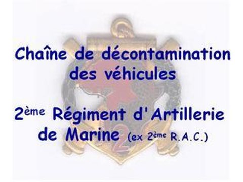 Chaîne de décontamination des véhicules