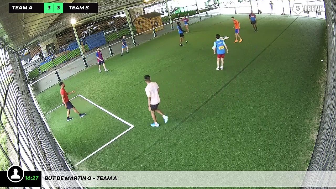 But de Martin O - Team A
