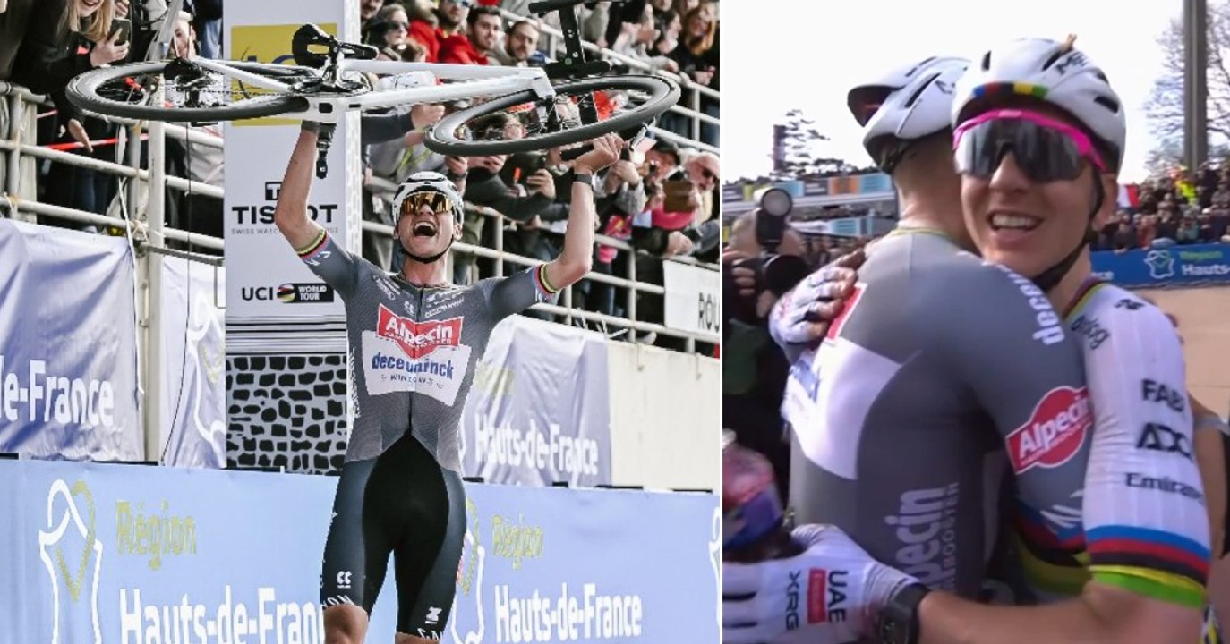 Cyclisme - Paris-Roubaix 2025 - La 3e victoire consécutive de Mathieu van der Poel face à Tadej Pogacar... comme si vous y étiez !