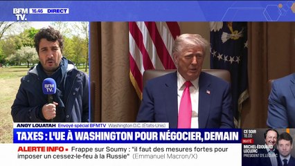 Droits de douane: une réunion est prévue demain entre l'Union européenne et l'administration Trump