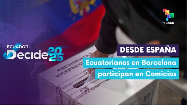 Miles de ecuatorianos en España participan en segunda vuelta presidencial