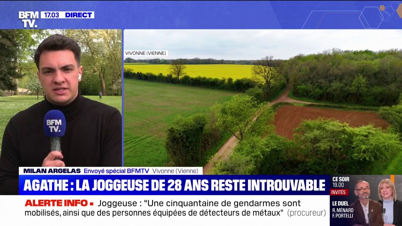 Le procureur indique "qu'une cinquantaine de gendarmes sont mobilisés" pour retrouver Agathe