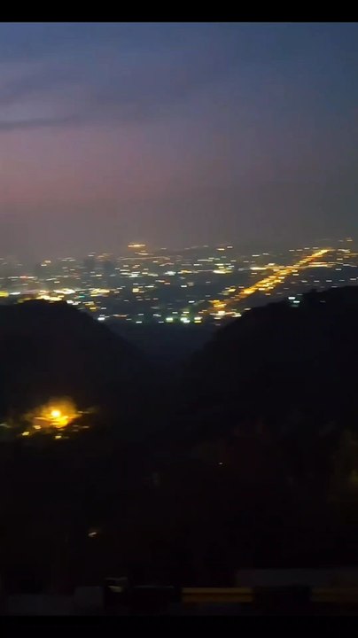 Islamabad View From Margalla Hills #islamabad #views #margallahills #hills #pakistan #travel