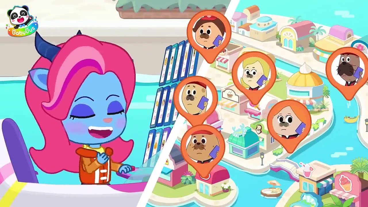 Fake Police Calls _ Police Cartoon _ Safety Rules _ Sheriff Labrador _ Kids Cartoon _ BabyBus(720P_HD)