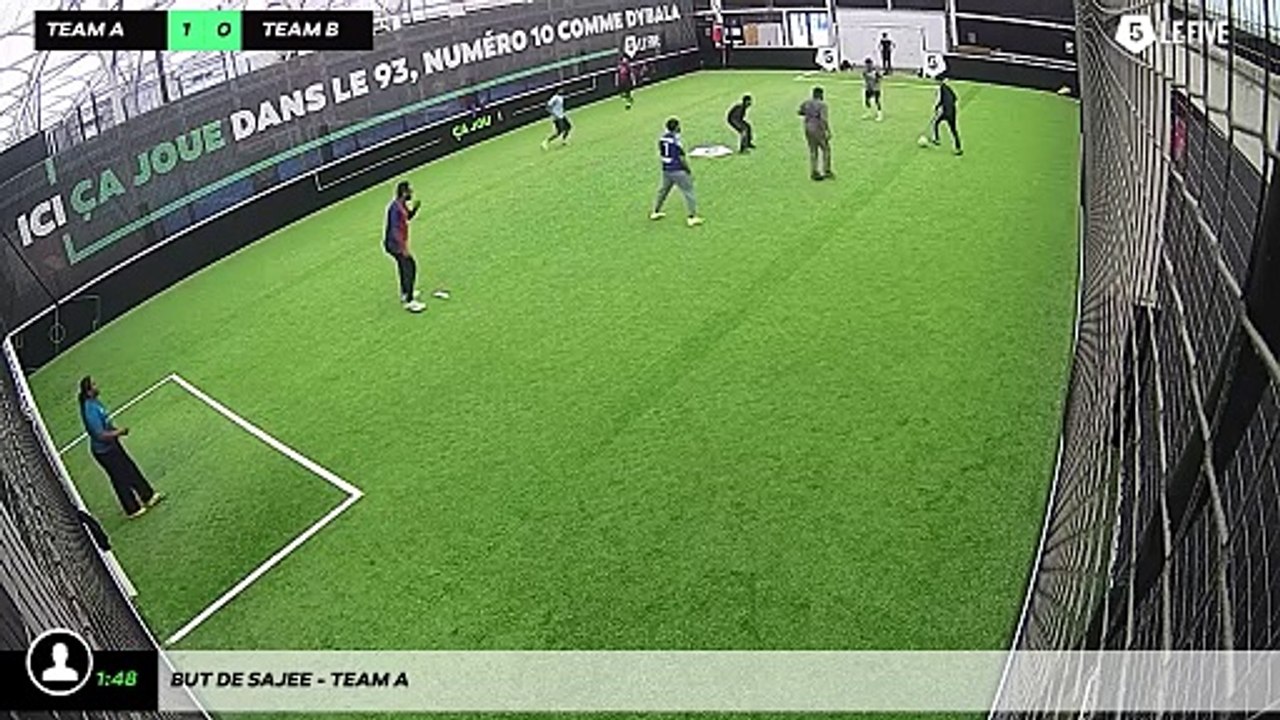 But de Sajee - Team A