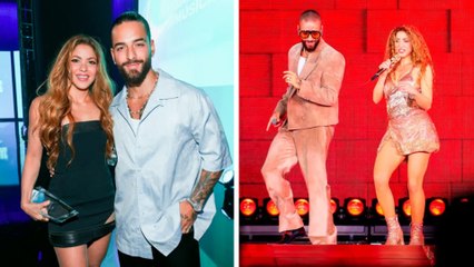 Shakira y Maluma elevan la temperatura en el primer concierto de "La Loba" en Medellín