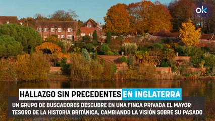 Descubrimiento histórico: hallan en una finca privada el mayor tesoro de la historia de Inglaterra