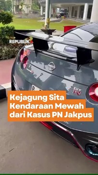 Kejagung Sita Kendaraan Mewah dari Kasus PN Jakpus