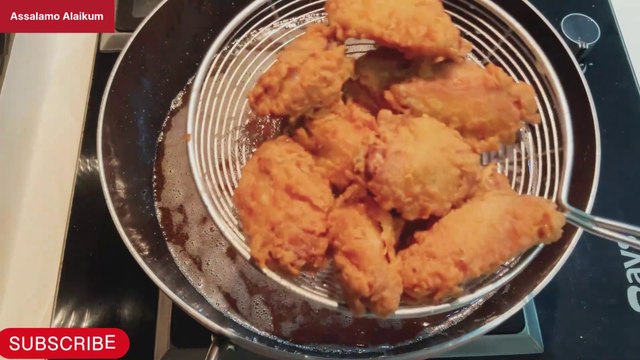 Crispy Fried Chicken Wings | Easy and Juicy Recipe | How to Make Fried Chicken Wings