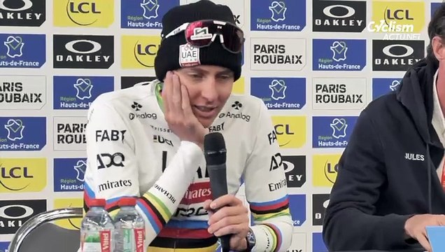Cycling - Paris-Roubaix 2025 - Tadej Pogacar : A big honor to race against Mathieu van der Poel...