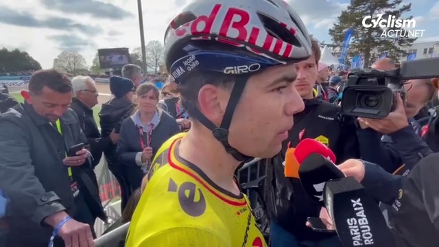Cycling - Paris-Roubaix 2025 - Wout Van Aert : For sure we aimed for more, but...