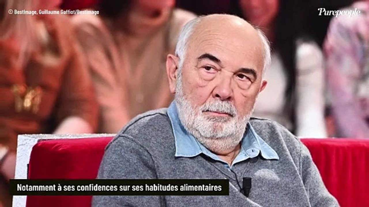 Gérard Jugnot adepte d'un régime très en vogue, il l'utilise quand il a besoin de perdre ses kilos en trop