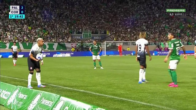 Palmeiras x Corinthians (Campeonato Brasileiro 2025 3ª rodada) 1° tempo