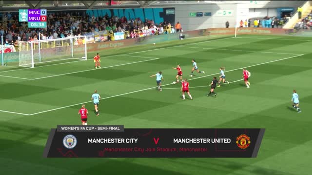 United clinch third successive FA Cup final spot with win over City