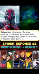 Quelle différence entre le monde de Deadpool et celui des Avengers ? #CapCut #avengers #xmen #avengersvsxmen #deadpool #infinitywar #endgame #logan #marvel #mcu #pourtoi #fyp #marvelrivals