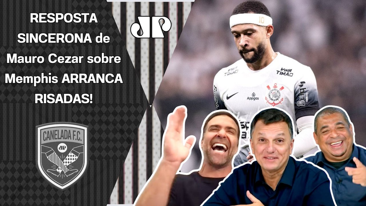 SENSACIONAL! Mauro Cezar faz GERAL RIR com RESPOSTA sobre Memphis Depay após Palmeiras x Corinthians