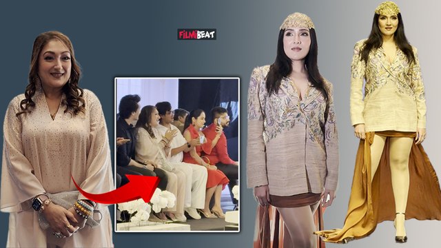 Govinda की बेटी Tina Ahuja का Ramp पर चला जादू, Actor के बिना पहुंची Sunita Ahuja ने किया Support!