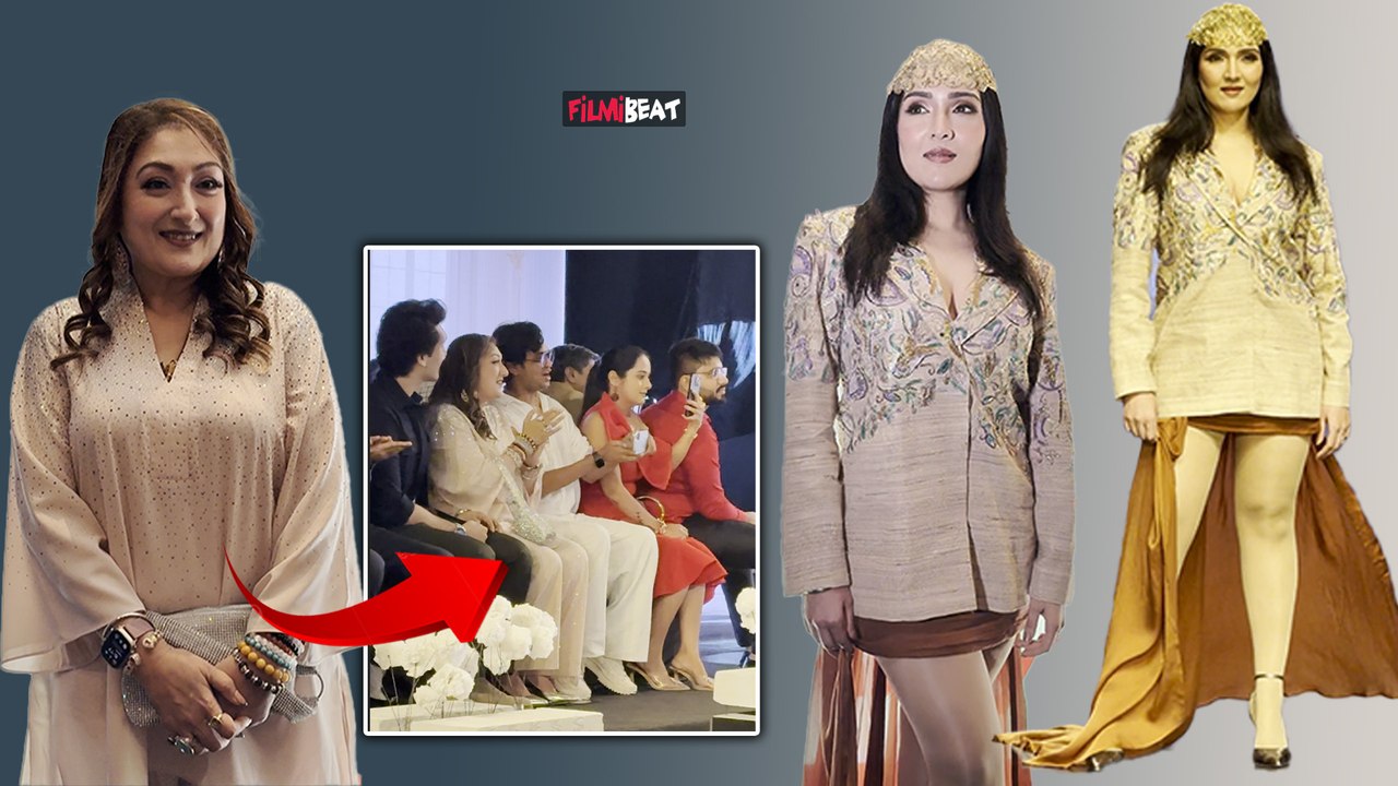 Govinda की बेटी Tina Ahuja का Ramp पर चला जादू, Actor के बिना पहुंची Sunita Ahuja ने किया Support!