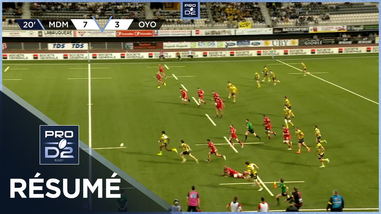 PRO D2 Saison 2024-2025 J25 - Résumé Stade Montois Rugby - Oyonnax Rugby