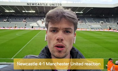 Newcastle 4-1 Manchester United highlights and reaction