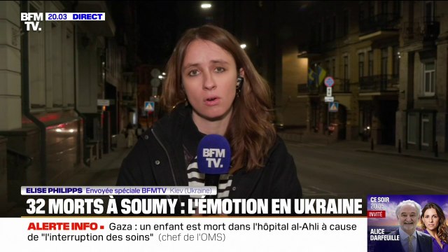 Frappe à Soumy: les autorités ukrainiennes indiquent que la frappe russe a fait 34 morts et une centaine de blessés