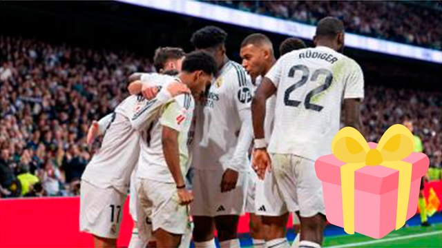 Vinicius Jr. y jugadores del Real Madrid regalan sus camisetas a los aficionados tras victoria merengue