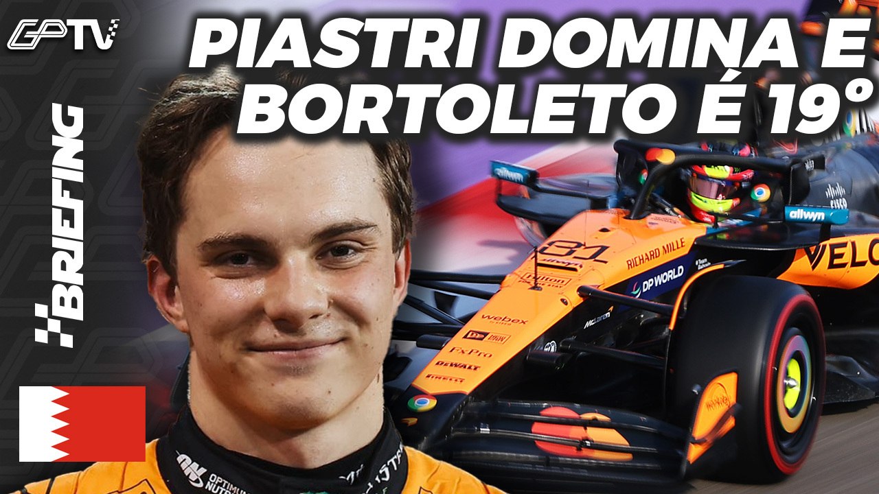 PIASTRI PASSEIA E VENCE, NORRIS FALHA, BORTOLETO É 19º: O GP DO BAHREIN DE F1 | BRIEFING