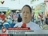 Barinas | Familias de la pqa. Rebeldía Bolivariana son beneficiados con títulos de tierra urbana