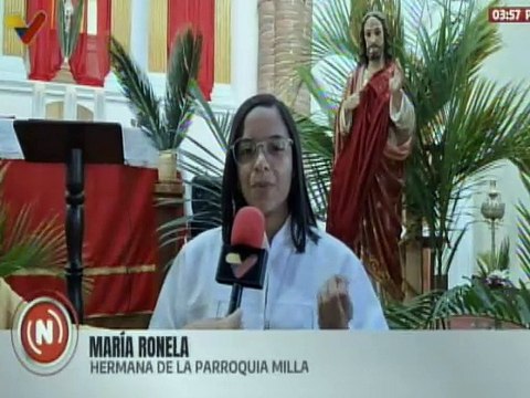 Feligreses merideños acuden a la tradicional misa del Domingo de Ramos